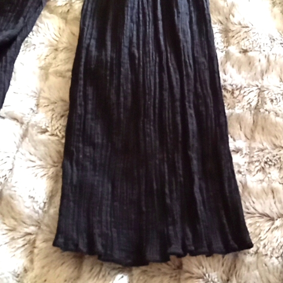 Shade&Shore Sheer Black Tieback Swimsuit Cover-Up - Picture 2 of 6